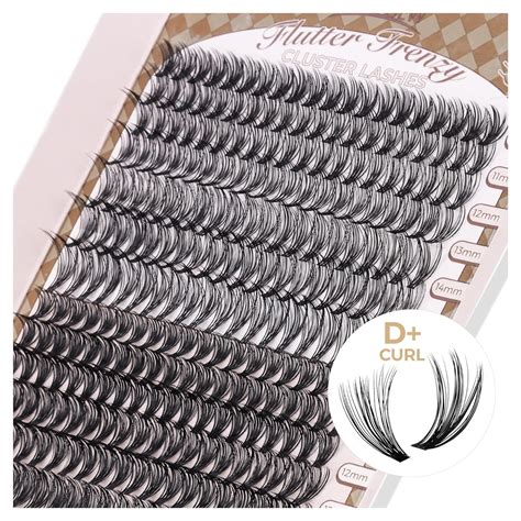 Amazon LASHVIEW Lash Extension Clusters 168pcs D Curl Lash