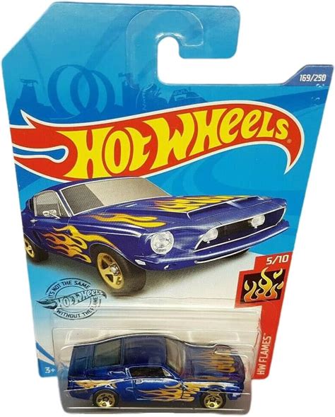 Hot Wheels 68 Shelby GT500 HW Flames 5 10 GHD60 Long Card Mattel 2019 BigaMart