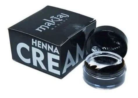 Henna Sobrancelhas Pronta Em Creme Makiaj Rena Cream Efeito Natural