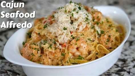 Epic Cajun Crab And Shrimp Alfredo W Smokinandgrillinwithab Youtube