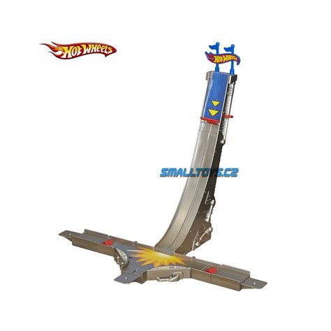 Hot Wheels Track Builder střední set Volný pád