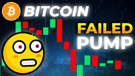 Failed Rejected Pump On Bitcoin Targets Bitcoin Price