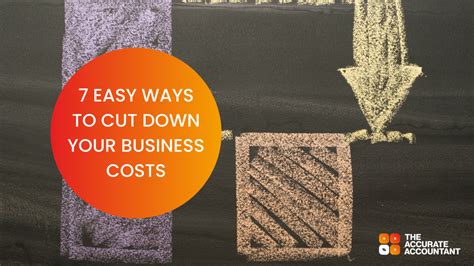 7 Easy Ways To Cut Down Your Business Costs