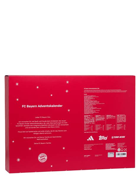 Kinder Adventskalender Offizieller FC Bayern Store