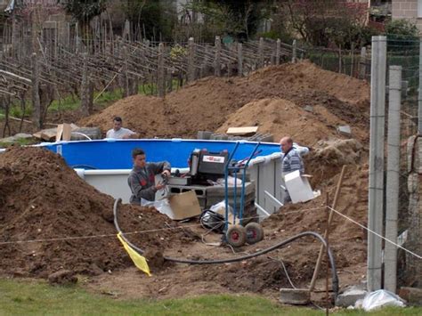 Como Enterrar Una Piscina Desmontable Piscina Intex Piscinas