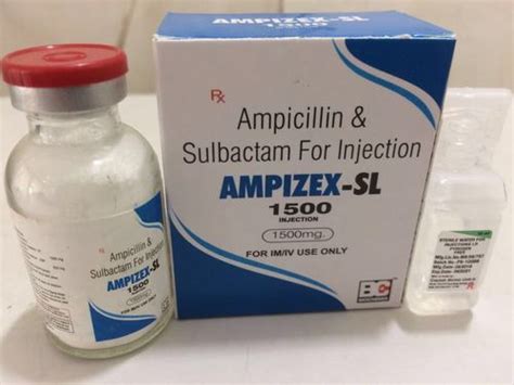 Ampicillin Mg Sulbactam Mg Injection At Best Price In