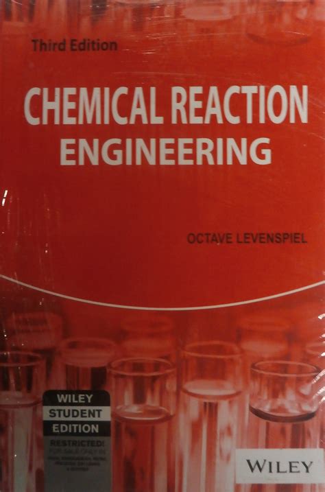 Chemical Reaction Engineering English Rd Edition Buy Chemical