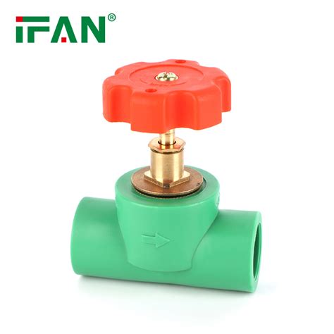 Green Ppr Stop Valve An Essential Component In Plumbing Systems China