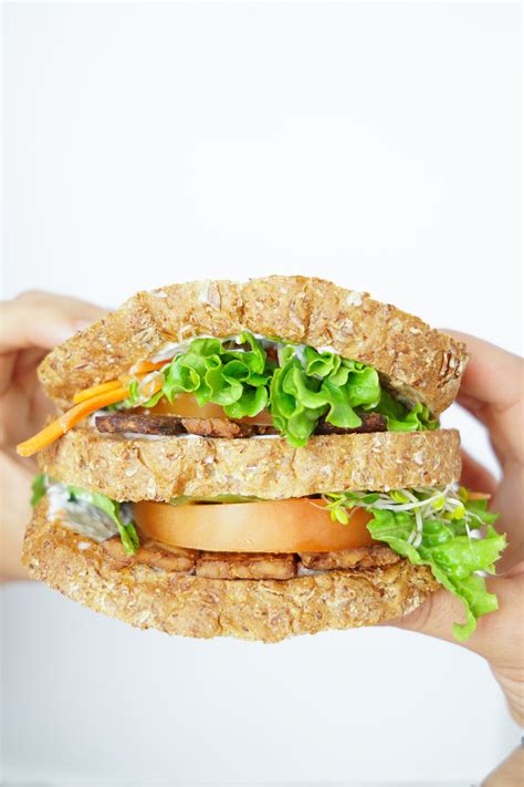 tempeh sandwich - Whitney E. RD