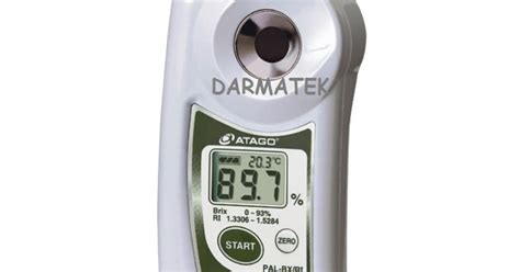 ATAGO PAL BX RI Digital Dual Scale Refractometer Darmatek Alat Ukur