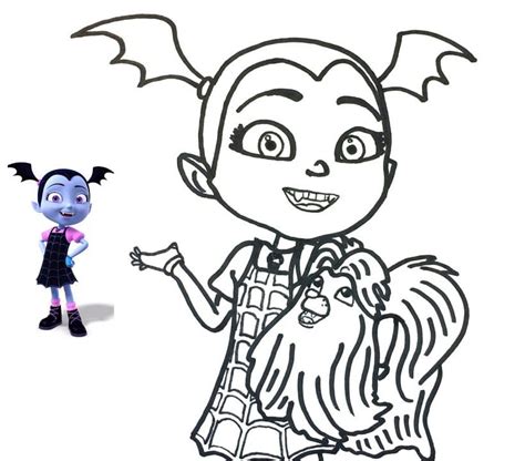 Desenhos De Vampirina Para Colorir WONDER DAY Desenhos Para Colorir