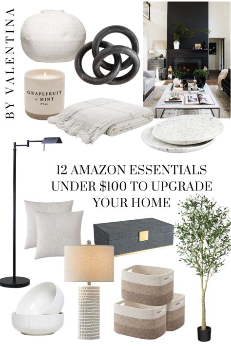 UPGRADE YOUR HOME with these 12 Amazon Essentials under $100!!