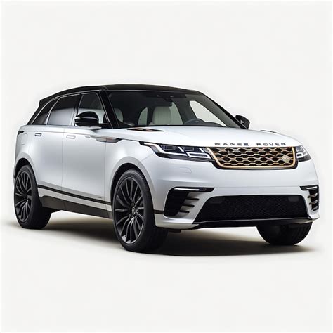 Premium AI Image | Car Isolated on White Background Range Rover Velar ...