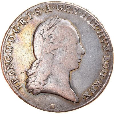 Coin Austrian Netherlands Franz Ii Kronenthaler