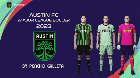 AUSTIN FC KITS 2023 MLS PES 2021 PS4 YouTube