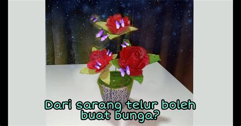 Cara Nak Buat Bunga Dari Sarang Telur Halletarowilliams