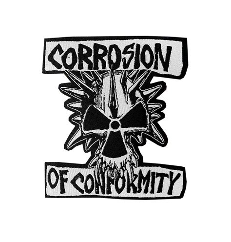 Corrosion Of Conformity Skull Logo Patch Artofit