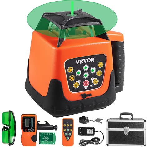 Buy VEVOR Rotary Laser Level Kit 360 Degree Rotary Scanning 500M 1640