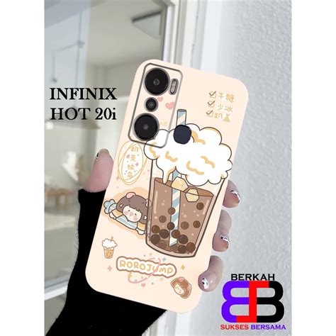 Jual Case INFINIX HOT I Casing INFINIX HOT I BOBA Case Pro Camera Softcase Pro Camera