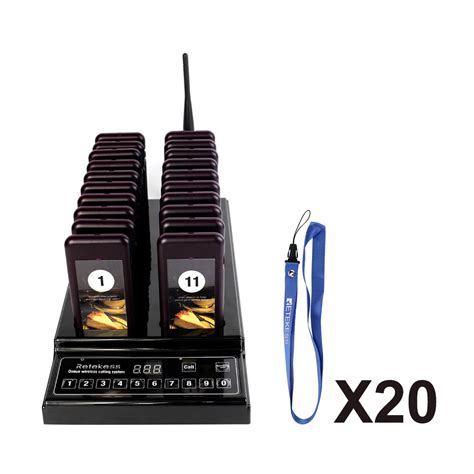 Retekess T112 Wireless Paging System Increase Restaurant Efficiency