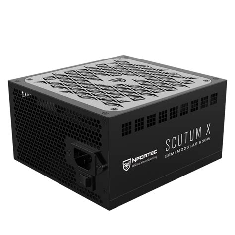 Nfortec Scutum X Semimod W Pc Power Supply Bronze