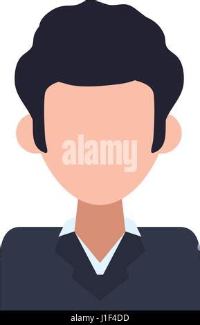 Faceless Man Clipart Avatar Illustration Vector Stock Vector Image