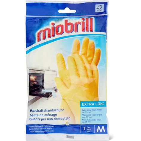 Miobrill Household Gloves Extra Long Size M Migros