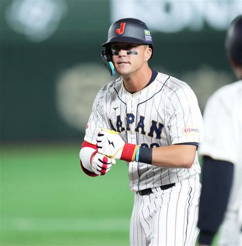 【wbc】ヌートバーが侍ジャパン初安打 初球を中前打、笑顔でペッパーミル・パフォーマンス Wbc2023 日刊スポーツ