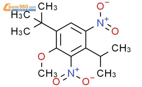 Benzene 1 1 1 Dimethylethyl 2 Methoxy 4 1 Methylethyl 3 5 Dinitro