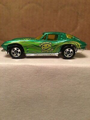 1979 Hot Wheels 63 Corvette Stingray Flake Mint Green Split Window Toys Toys Games