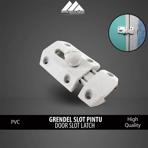 Jual Grendel Selot Pintu PVC Kamar Mandi 1 Pcs Skrup Shopee Indonesia