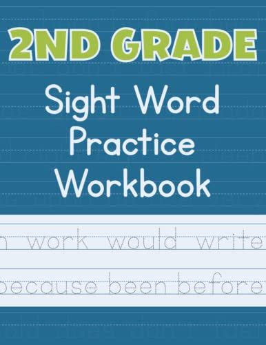 Sight Word Practice Workbook Nd Grade Dolch Sight Words Word And