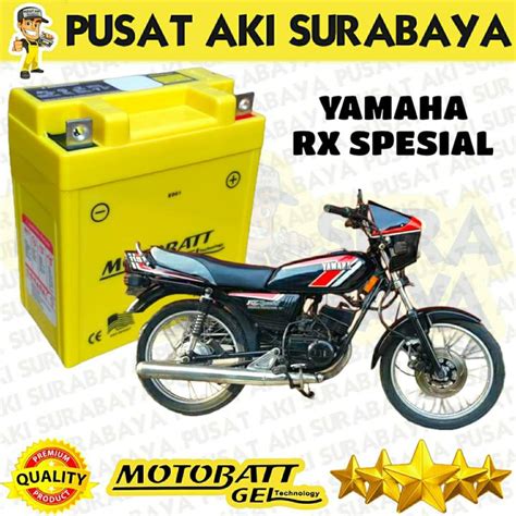 AKI GEL MOTOR RX SPESIAL MOTOBATT MTX3L 3 AMPER MOTOR KAWASAKI NINJA