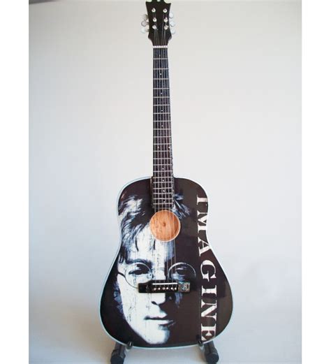 Guitare Miniature Acoustique John Lennon Imagine