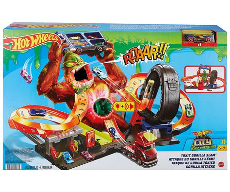 Hot Wheels Circuito De Carreras City Gorila Ataque De Gorila T Xico