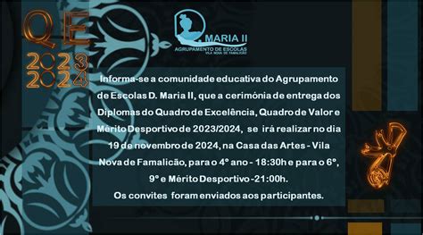 Agrupamento de Escolas D ª Maria II Vila Nova de Famalicão