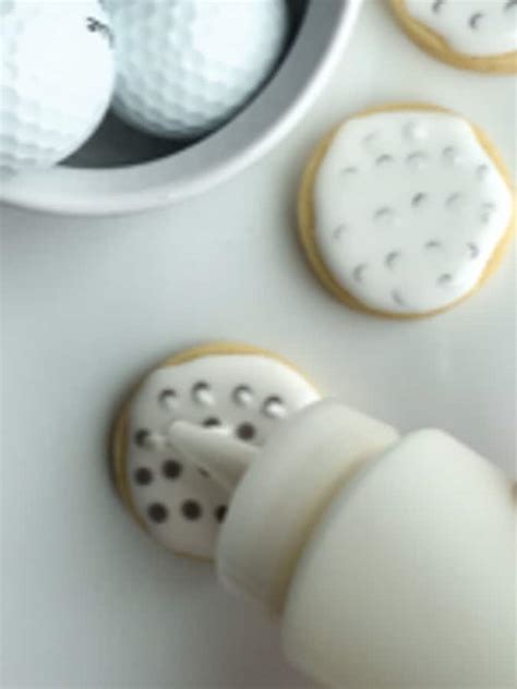 How To Make Golf Ball Cookies Video Step By Step Directions