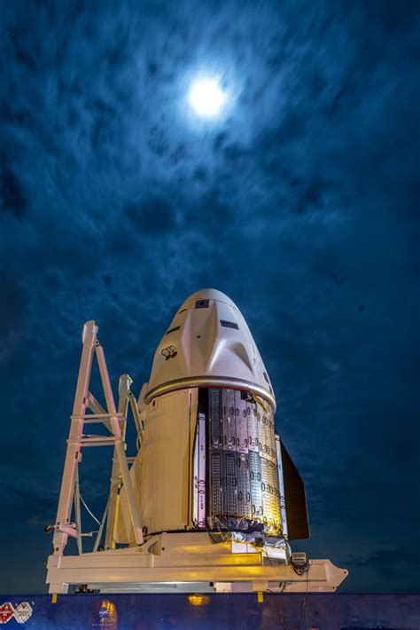 Crew Dragon Arrives At Launch Complex For Nasas Spacex Crew 3 Mission