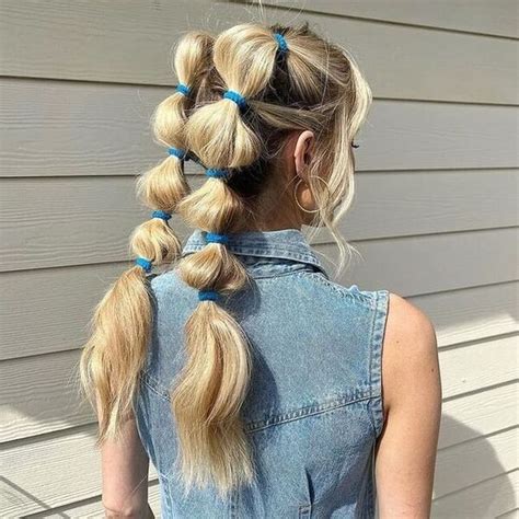 50 Cutest Bubble Braids For Women In 2022 With Images