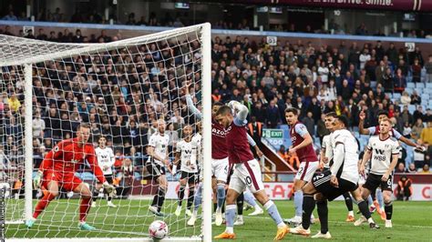 Aston Villa 1-0 Fulham: Tyrone Mings on target as Villa move fifth in ...
