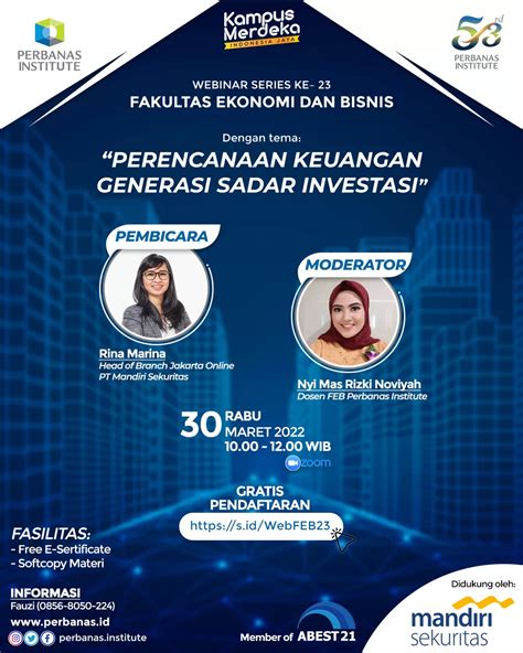 Perbanas Institute Fakultas Ekonomi Dan Bisnis Feb Perbanas