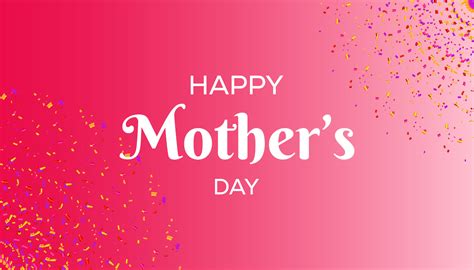 Happy Mothers Day Typography Design 9670802 Vector Art At Vecteezy