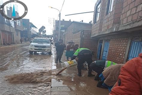 Cusco Al Menos Ocho Viviendas Inundadas Por Intensas Lluvias Y