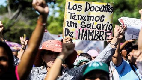 Docentes Protestan Hoy Por Mejores Salarios Noticias