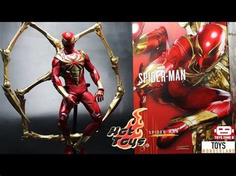 Hot Toys Marvel S Spider Man Spider Man Iron Spider Armor VGM Unboxing Iron Spider Marvel