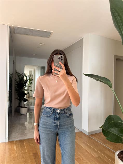 Cs Premium Pamuklu Tişört Nude Butik Merve Aksoy