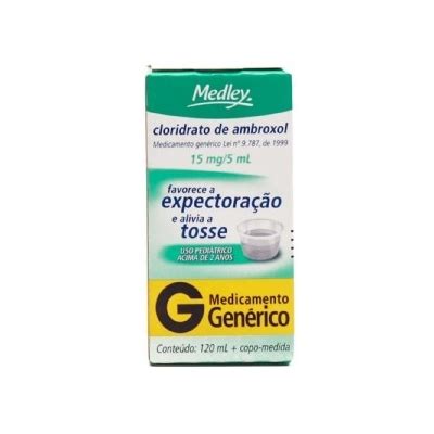 Comprar Cloridrato De Ambroxol Mg Ml Xarope Caixa Frasco Vidro Mbar