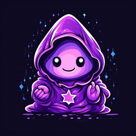 Premium Photo | A cute and funny gaming logo featuring Mystic Mainframe ...