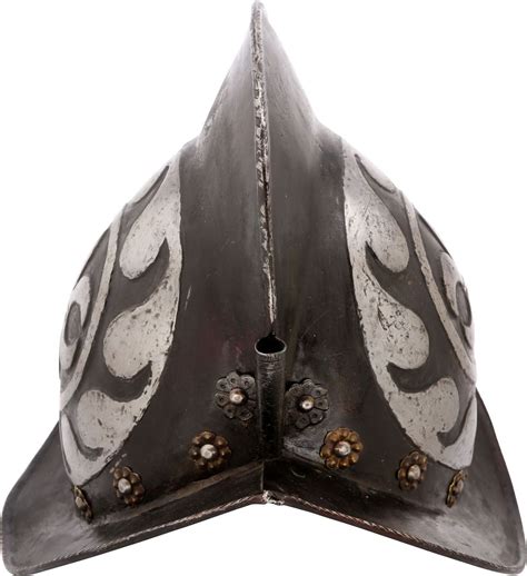 German Black And White Morion C1580 1600 Faganarms