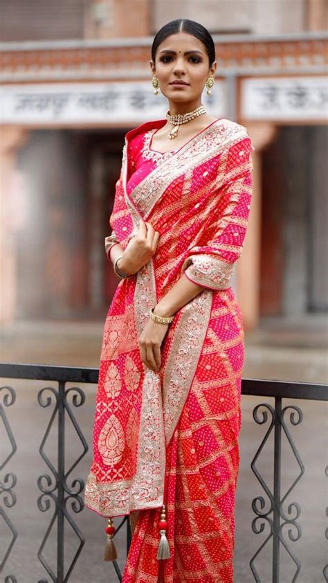 Glimmering Designer Gota Patti Saree Desgins To Augment Your Beauty